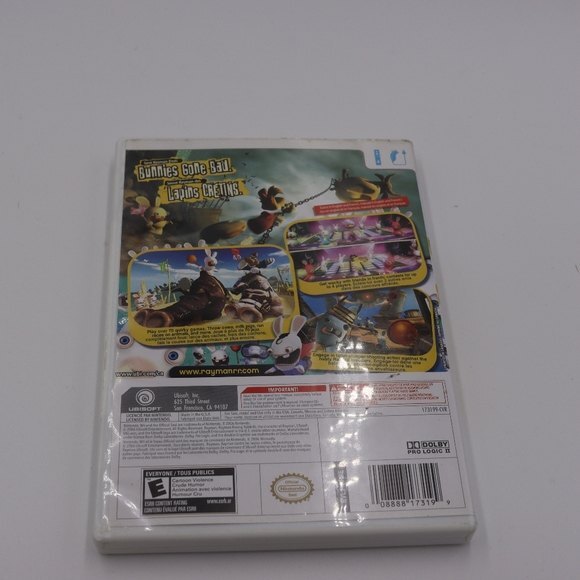 Rayman French Canadian Version Wii Game Rare Edition Collectible Disc - Picture 2 of 4